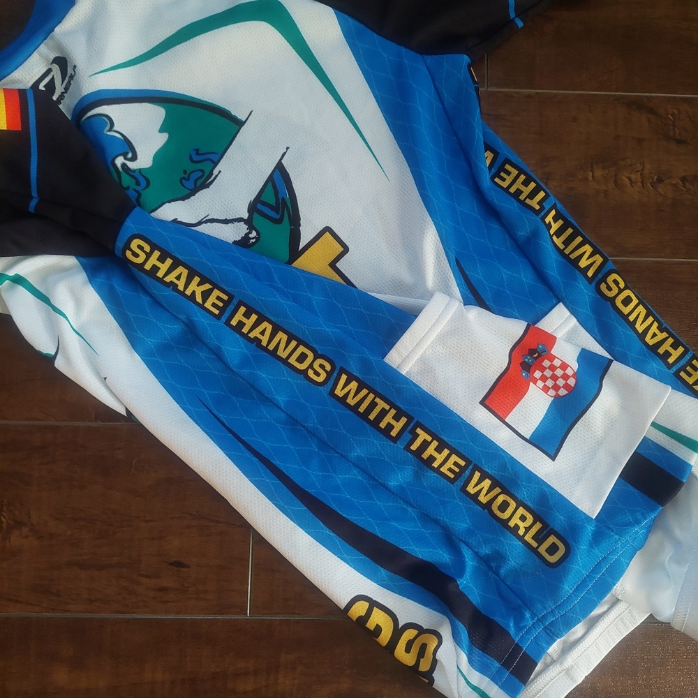 Louis Garneau VBT Cycling Jersey Croatia Unisex Small Large - Picture 8 of 10